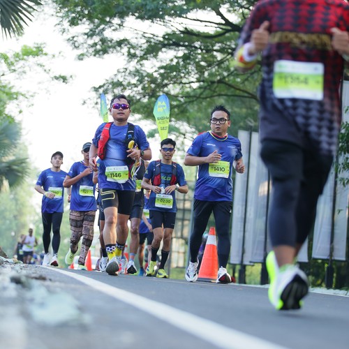 Race photo from BOGORUN 2026