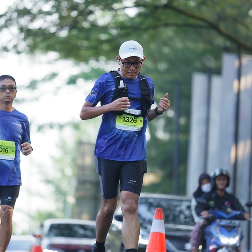 Race photo from BOGORUN 2026