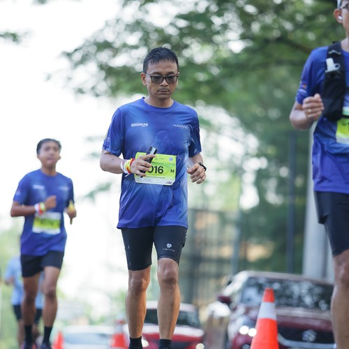 Race photo from BOGORUN 2026