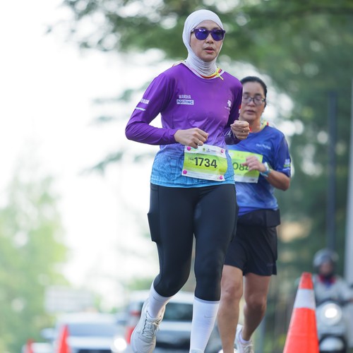 Race photo from BOGORUN 2026