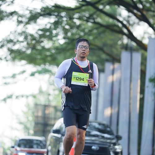 Race photo from BOGORUN 2026