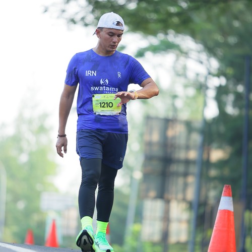 Race photo from BOGORUN 2026