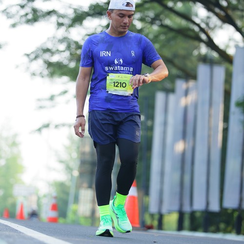 Race photo from BOGORUN 2026