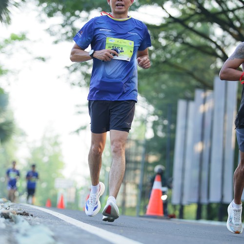 Race photo from BOGORUN 2026