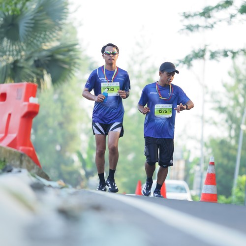 Race photo from BOGORUN 2026