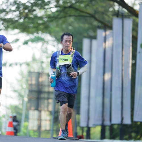 Race photo from BOGORUN 2026