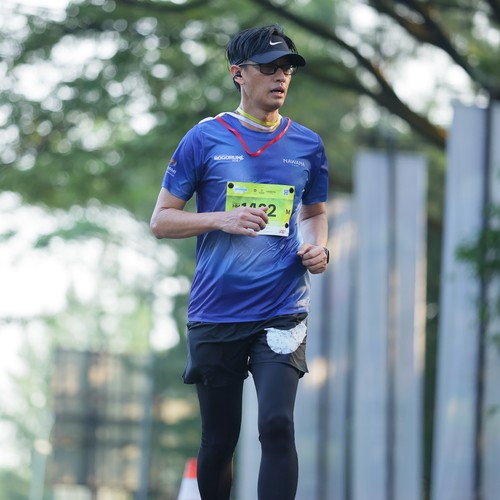 Race photo from BOGORUN 2026