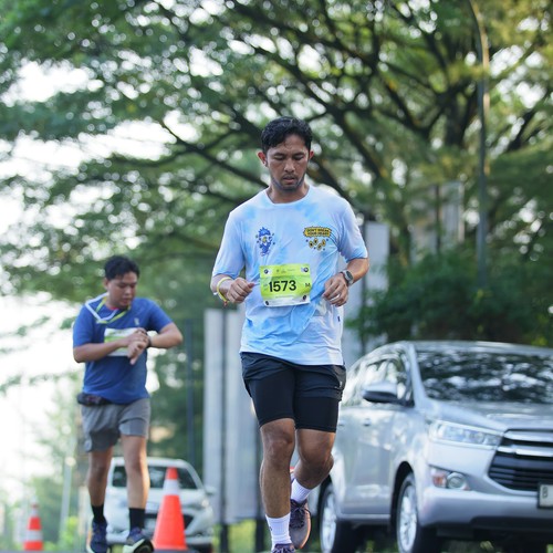Race photo from BOGORUN 2026