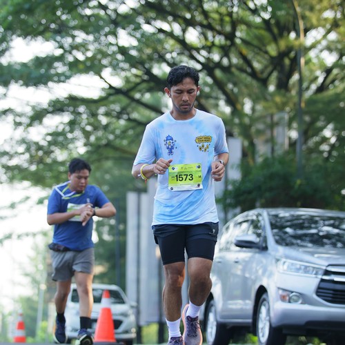 Race photo from BOGORUN 2026