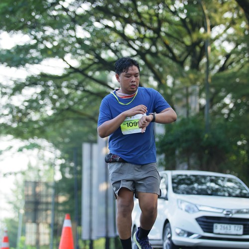 Race photo from BOGORUN 2026