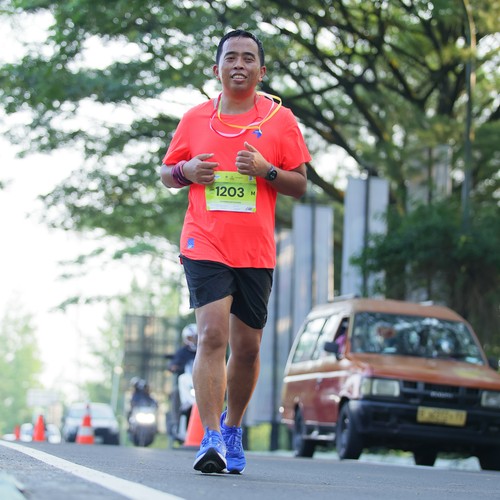 Race photo from BOGORUN 2026