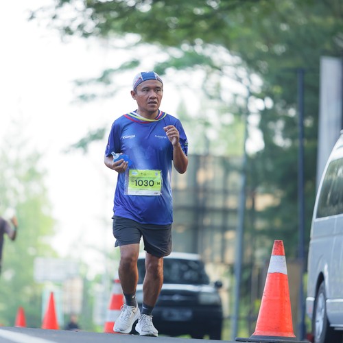 Race photo from BOGORUN 2026