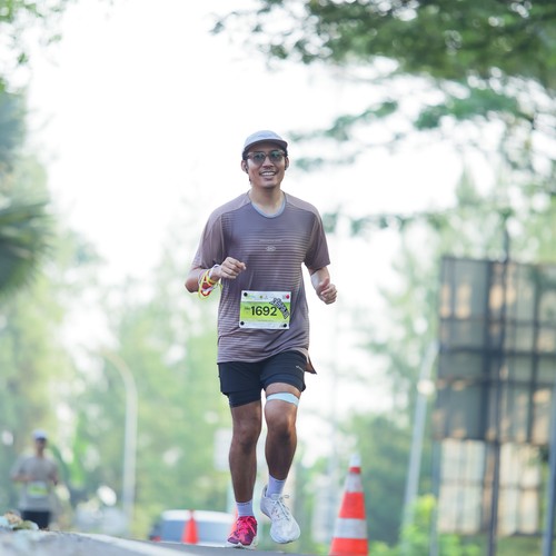 Race photo from BOGORUN 2026