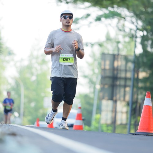 Race photo from BOGORUN 2026