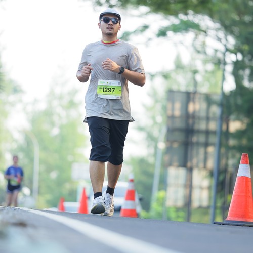 Race photo from BOGORUN 2026