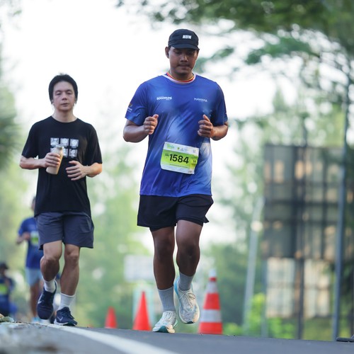 Race photo from BOGORUN 2026