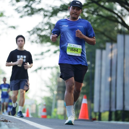 Race photo from BOGORUN 2026