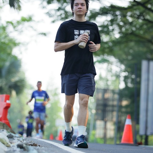 Race photo from BOGORUN 2026