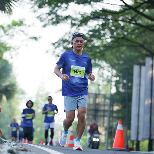 Race photo from BOGORUN 2026