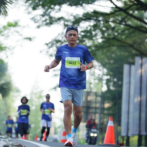 Race photo from BOGORUN 2026