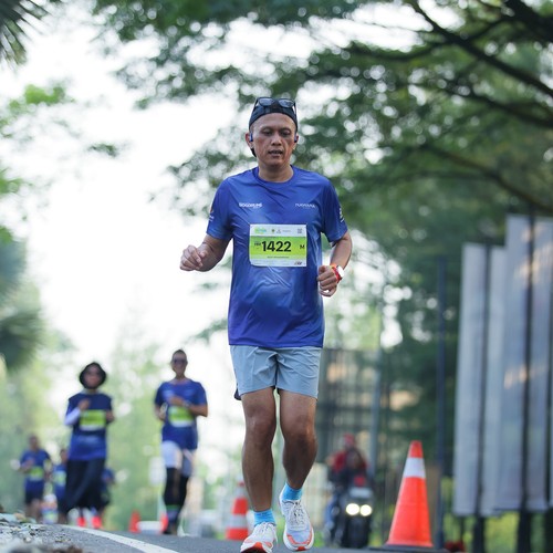 Race photo from BOGORUN 2026