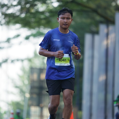 Race photo from BOGORUN 2026