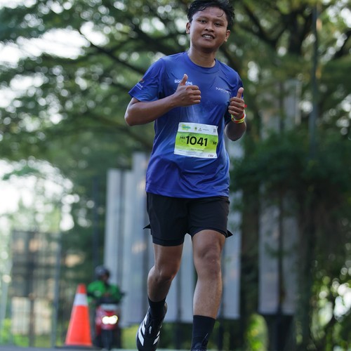 Race photo from BOGORUN 2026