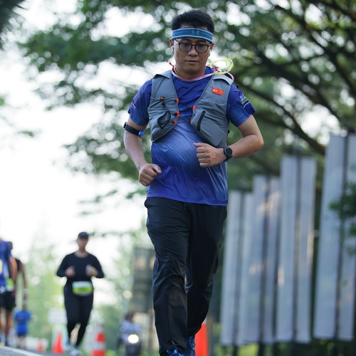 Race photo from BOGORUN 2026