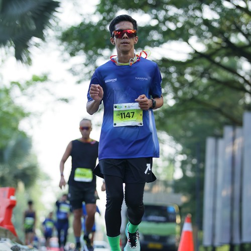 Race photo from BOGORUN 2026