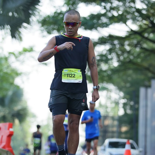 Race photo from BOGORUN 2026
