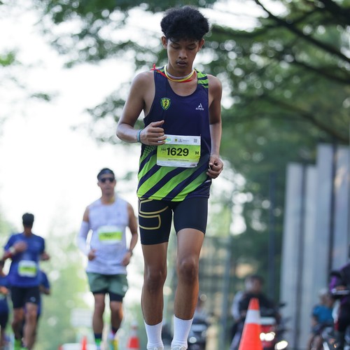 Race photo from BOGORUN 2026