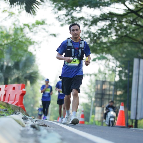 Race photo from BOGORUN 2026