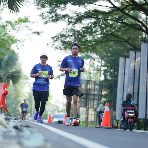 Race photo from BOGORUN 2026