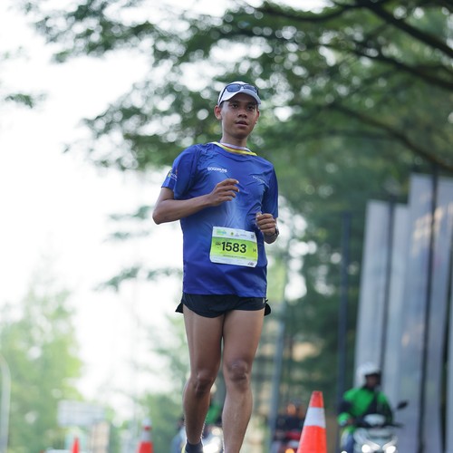 Race photo from BOGORUN 2026