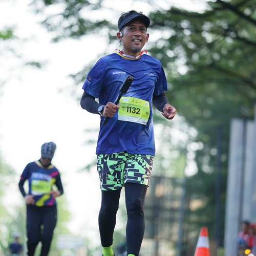 Race photo from BOGORUN 2026
