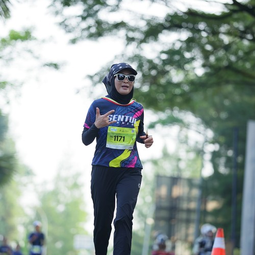 Race photo from BOGORUN 2026