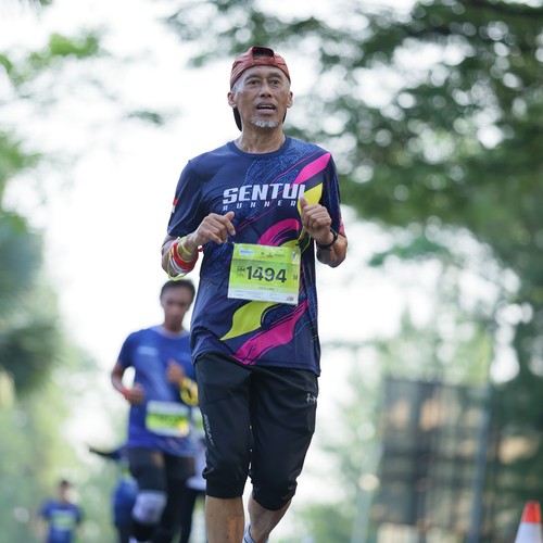 Race photo from BOGORUN 2026