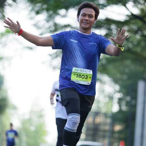 Race photo from BOGORUN 2026