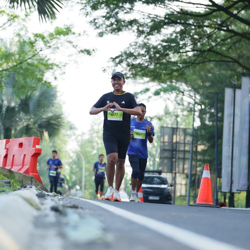 Race photo from BOGORUN 2026