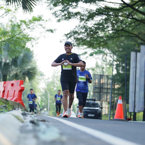 Race photo from BOGORUN 2026