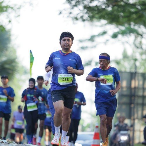 Race photo from BOGORUN 2026