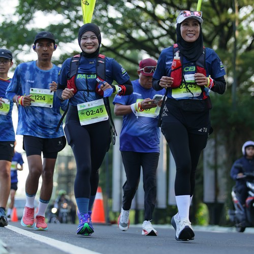Race photo from BOGORUN 2026
