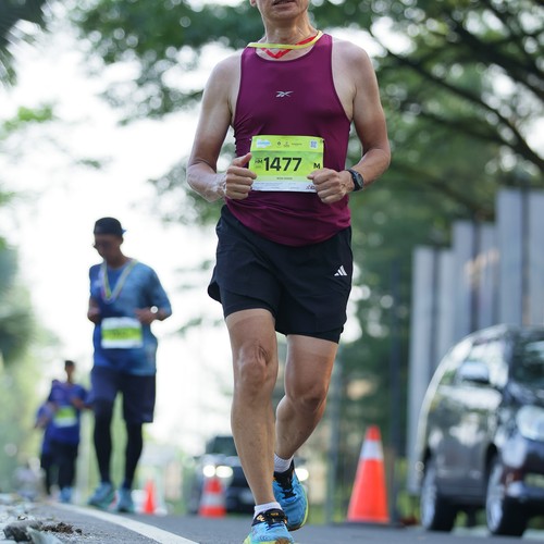 Race photo from BOGORUN 2026