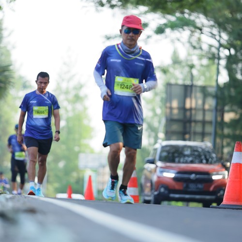 Race photo from BOGORUN 2026