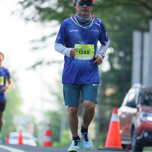 Race photo from BOGORUN 2026
