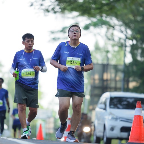 Race photo from BOGORUN 2026