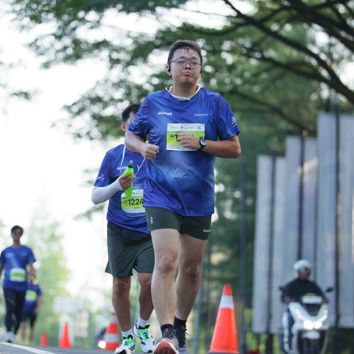Race photo from BOGORUN 2026