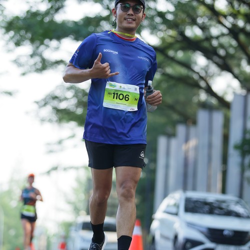 Race photo from BOGORUN 2026