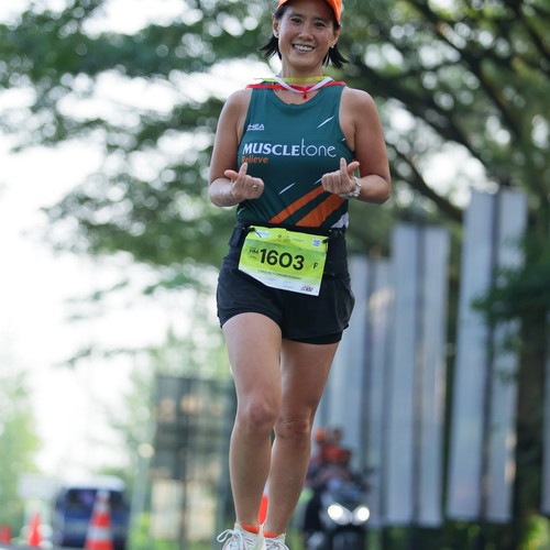 Race photo from BOGORUN 2026