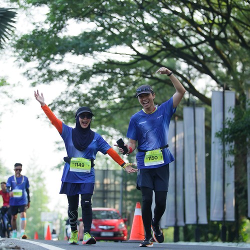 Race photo from BOGORUN 2026
